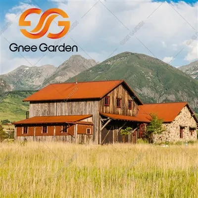 Corten Steel Corrugated ru tsev