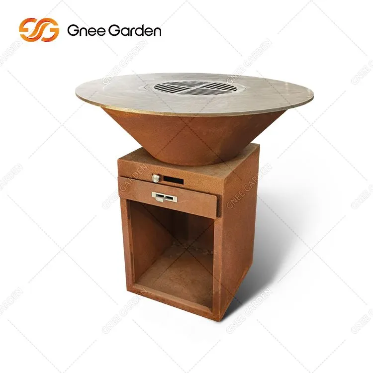 Backyard Fire Pit Grill.