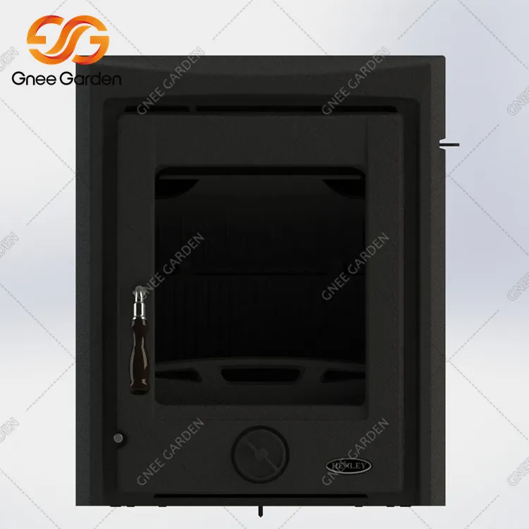 Cast Iron Log Burner Qhov cub