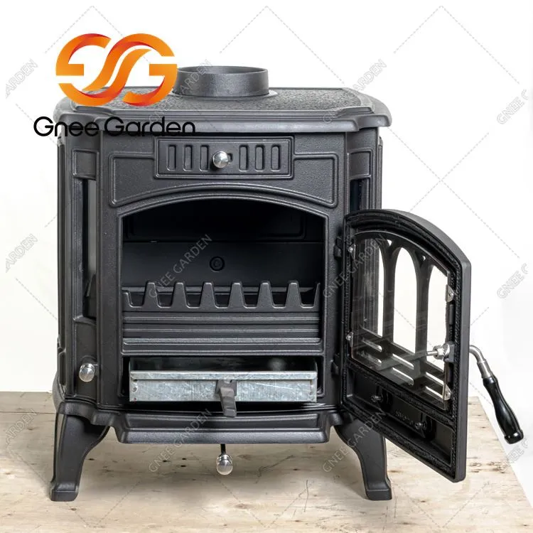 Cast Iron Log Burner Garden