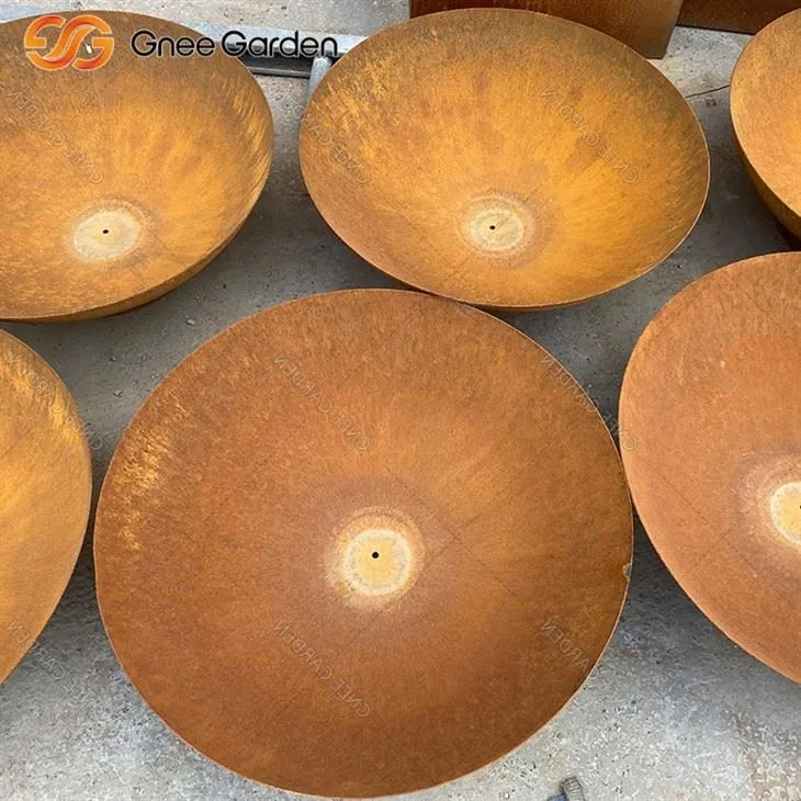 Corten Koom Tes Hluav Taws Rustic Saib