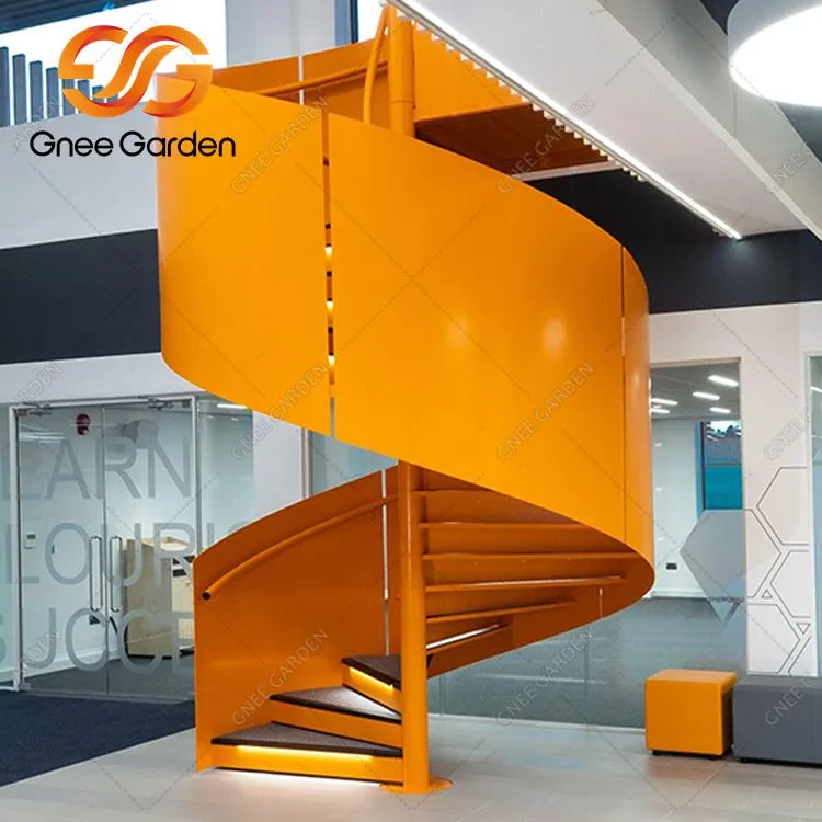 Corten Raised Rusty Stairs