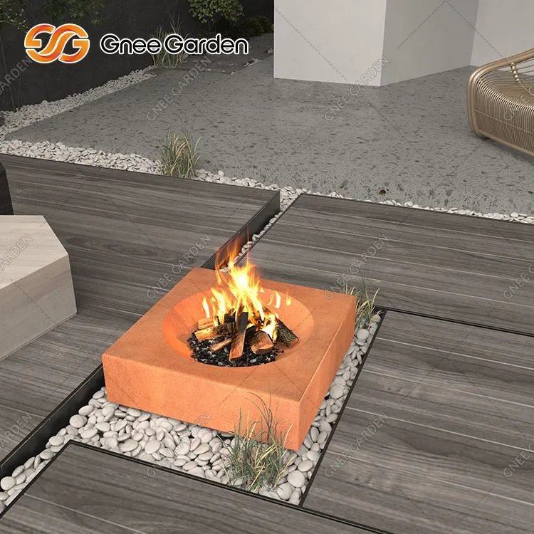 Corten Steel Roj Firepit