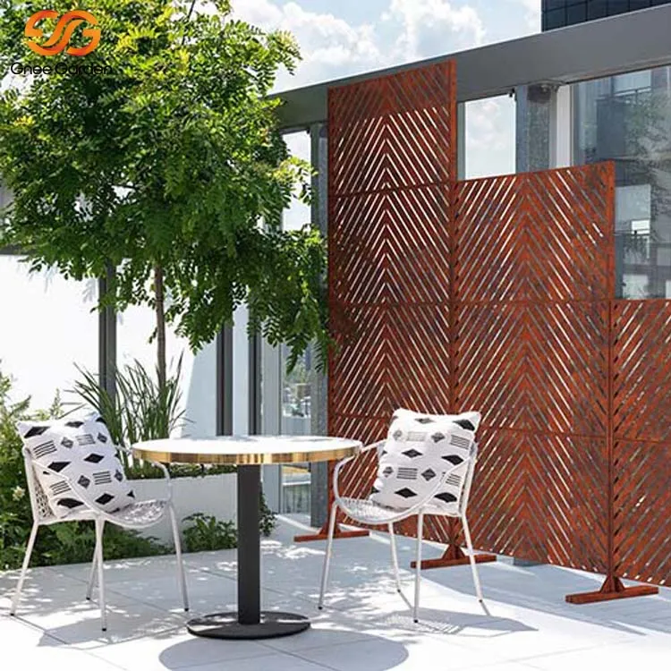 Corten Steel Hlau Decorative Screens