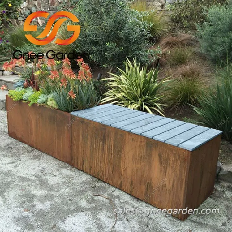 Corten Steel Sab nraum zoov rooj tog