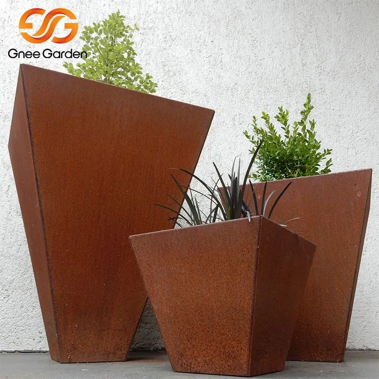 Corten Steel Planters