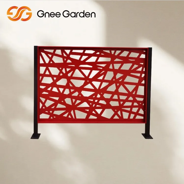 Corten Steel Liab Laser-Txiav Hlau Panels