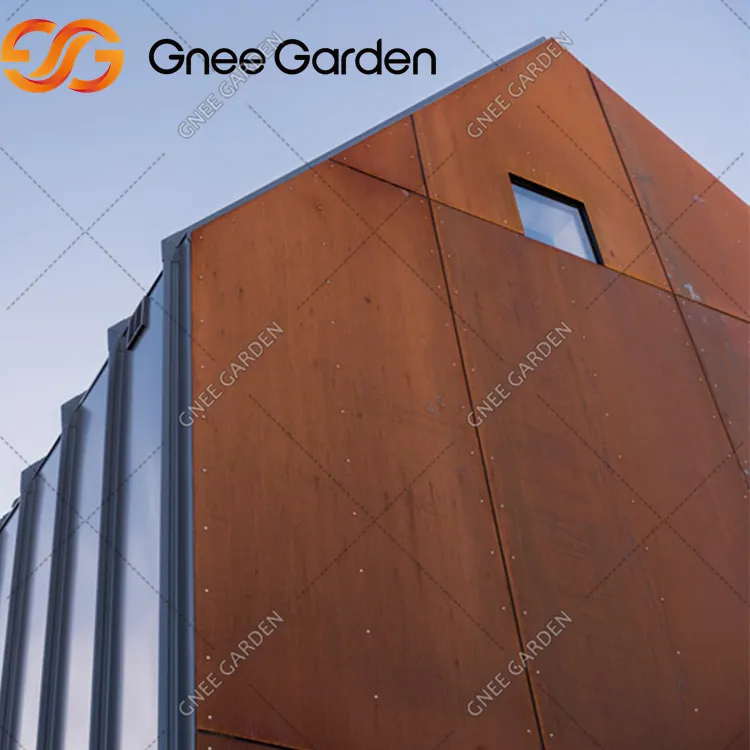 Hlau Fahaade Kab Hlau Cladding Steel Kab Hlau Rhuav Phab Ntsa