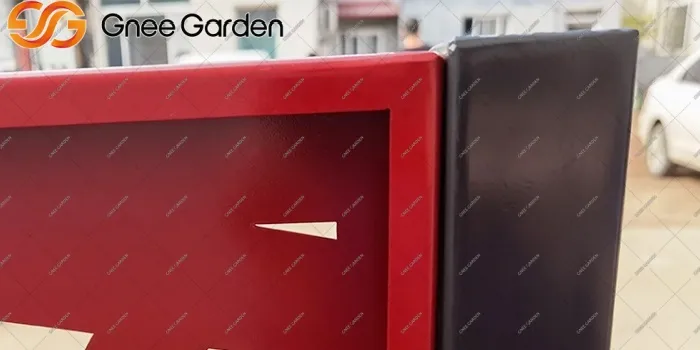 Weathering steel fence Weathering steel fence