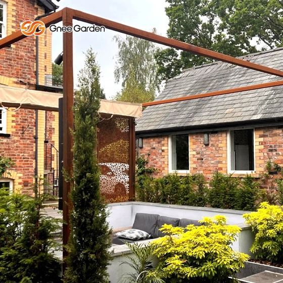 Corten Pergola
