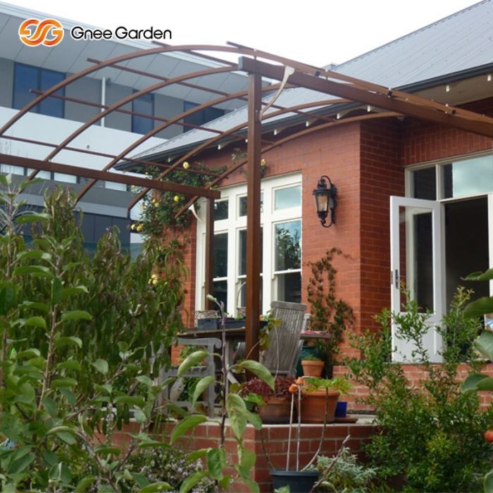 Corten Steel Pergola