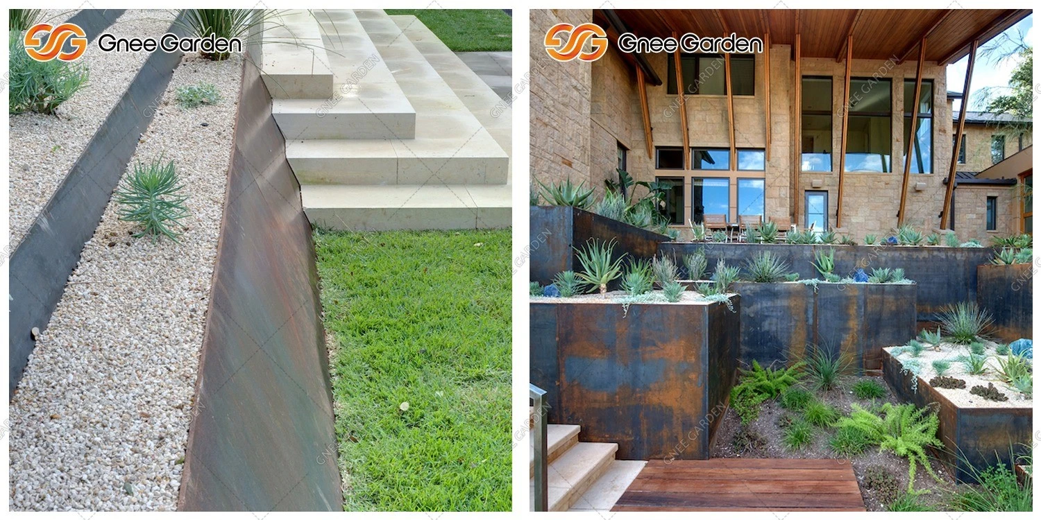 Metal Garden Stairs Metal Garden Stairs