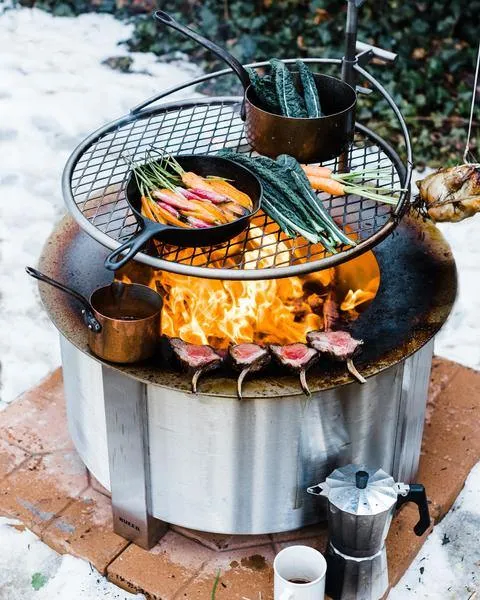 Lub Qhov Hluav Taws Hlau Stainless Hlau